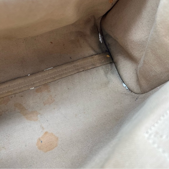 Dooney & Bourke Signature Monogram Canvas and Leather Shoulder Tote Bag - Picture 12 of 13